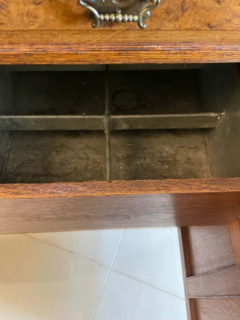 Outstanding Quality Antique Victorian Pollard Oak Mirror Back Sideboard by James Schoolbred - Image 6